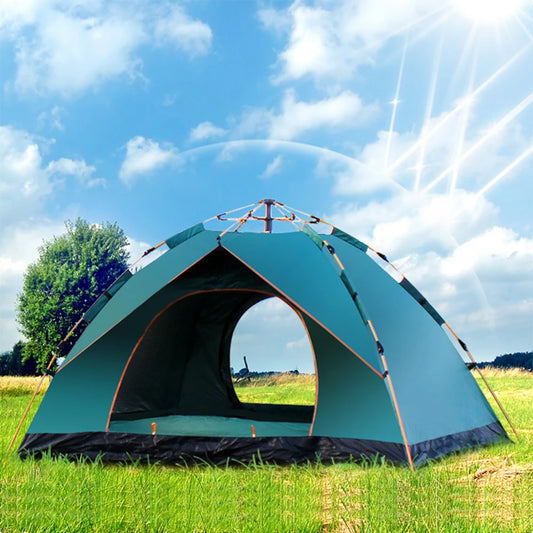 Outdoor Pop Up Tent Water-resistant Portable Instant Camping Folding Fully Automatic Tent For 1-2 Family Tent