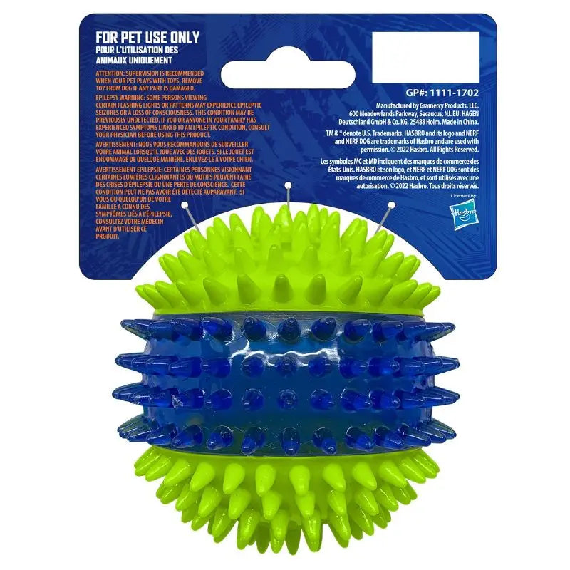 LED Light Up Squeaky Ball Dog Toy