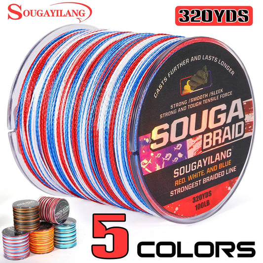 Sougayilang 4 Strand Braided Fishing Line