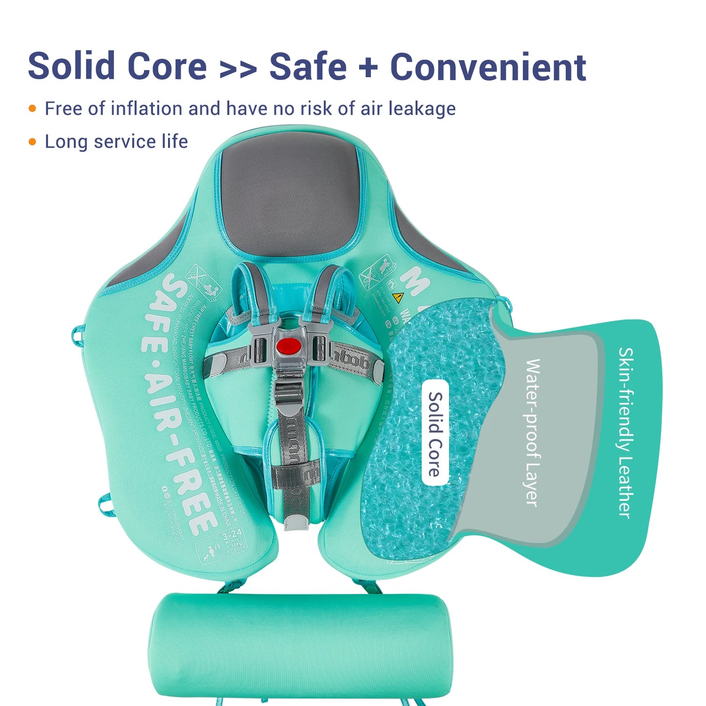 Mambobaby Baby Float with Sunshade Canopy