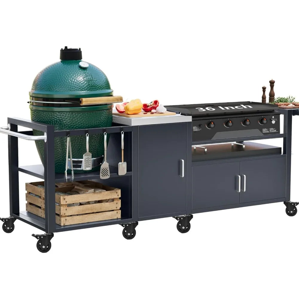 Outdoor Grill Cart