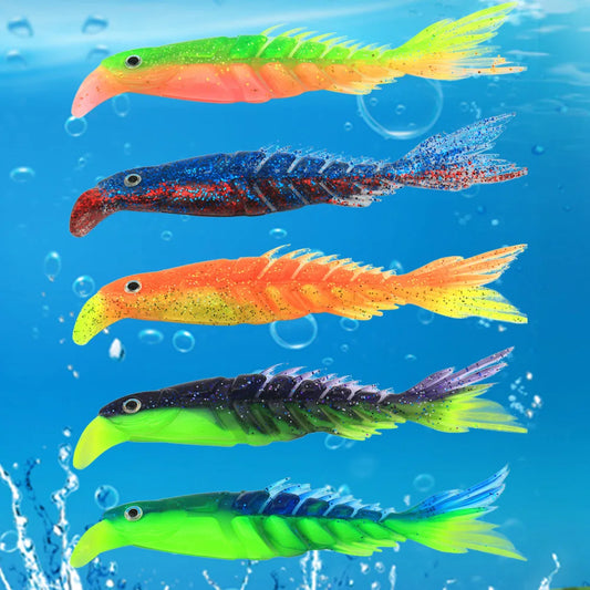 Fish Hooks Soft Knobby Floating Lure Soft Baits