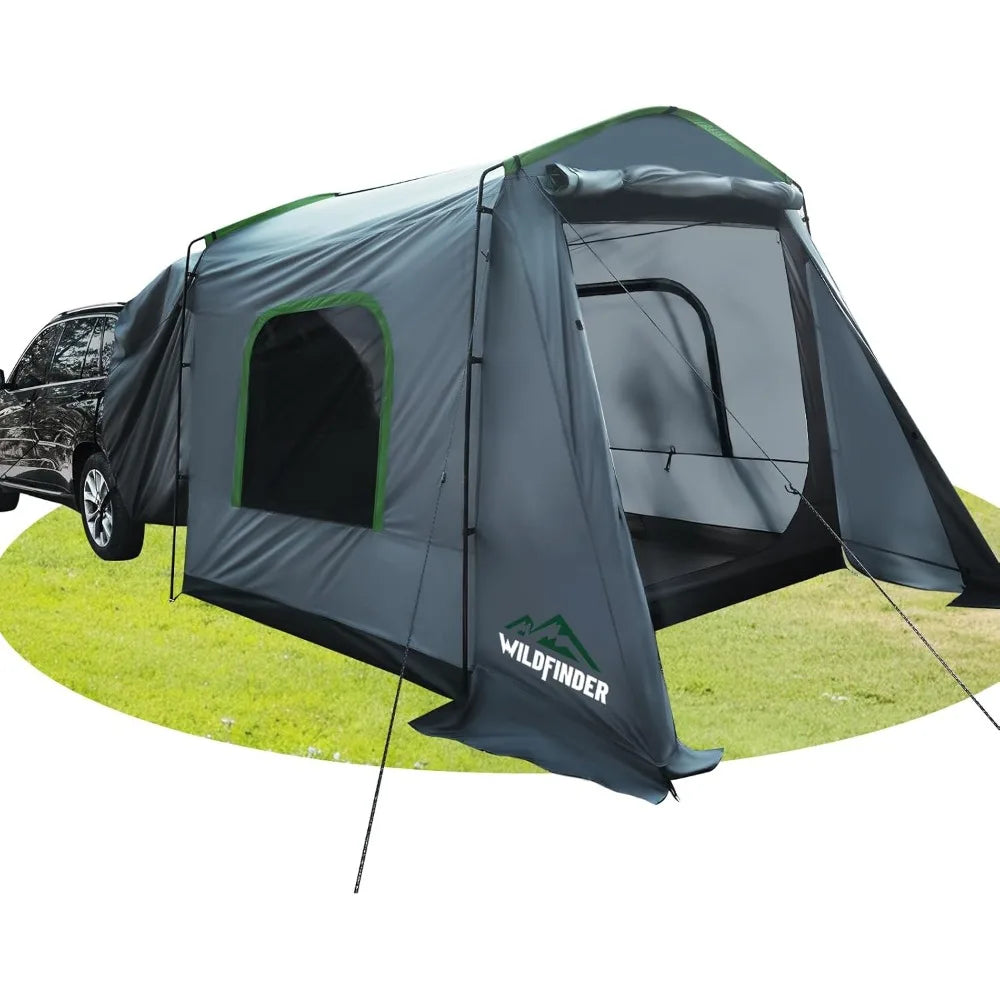 SUV Tent, 5-9 Person Rectangle Car Tent for Family, Waterproof & Windproof