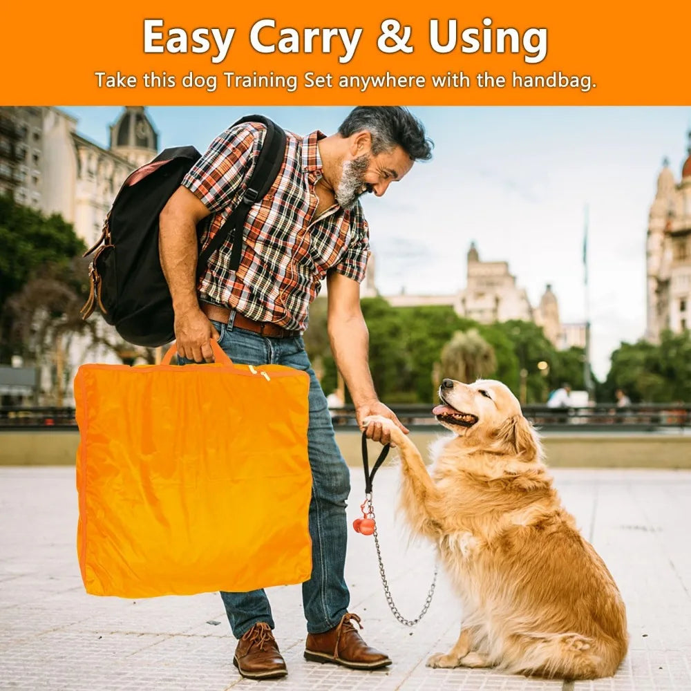 Dog Agility Training Equipment Set