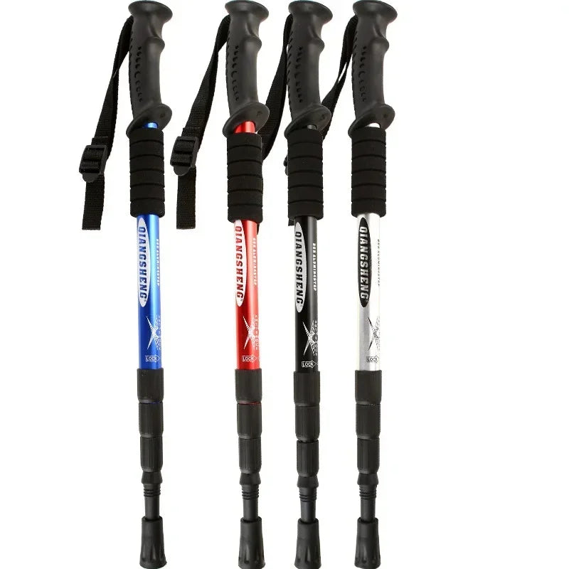 Foldable Trekking Poles/Straight Grip  Handle