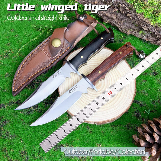 Wilderness survival tactics knife