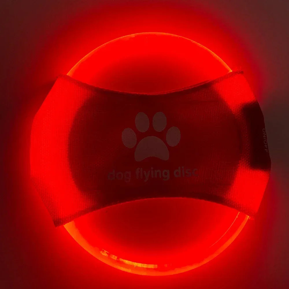 Dog Flying Discs 3 Modes Light Glowing LED