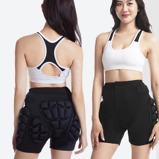 3D Protective Padded Shorts Breathable Winter Skating Protective Hip Pad