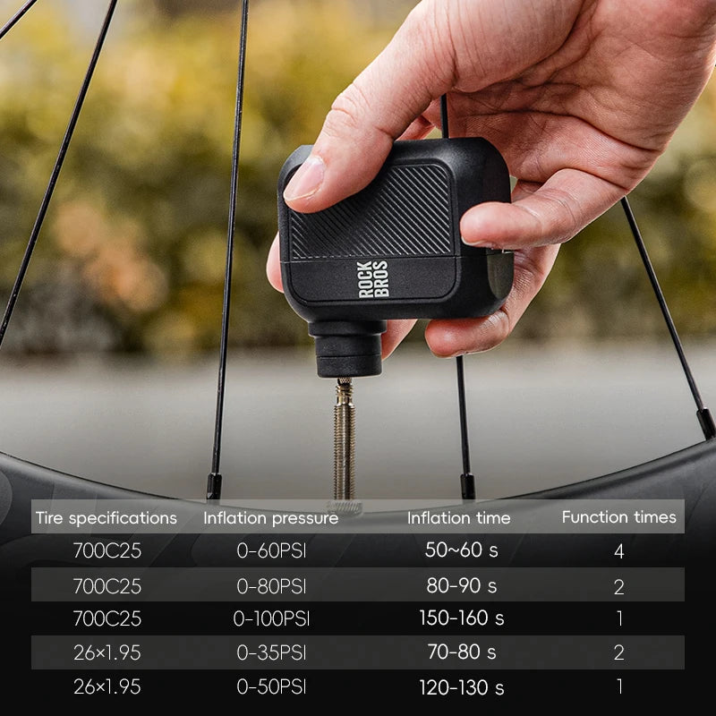 ROCKBROS Electric Air Pump Portable