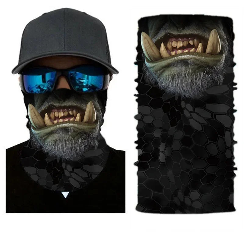 Bicycle Bandana Scarf Seamless Tactical Neck Cover