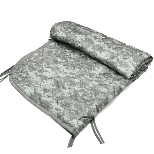 Military Army Camping Blanket Tactical Woobie Blanket Poncho Liner Lightweight Multifunctional All Weather Blankets Camping Gear