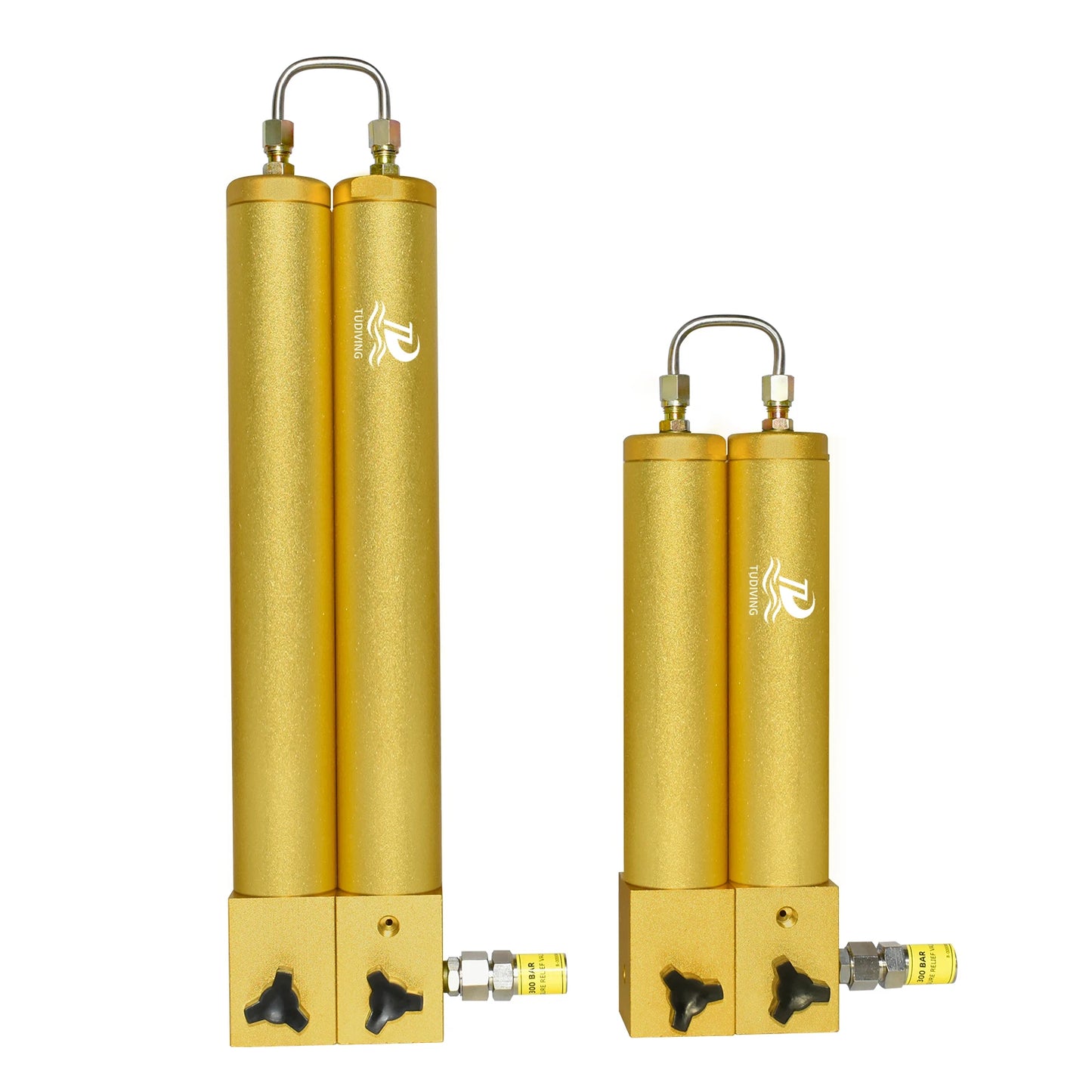 TUDIVING-4500Psi 300Bar High Pressure Filter Compressor Oil Water Separator