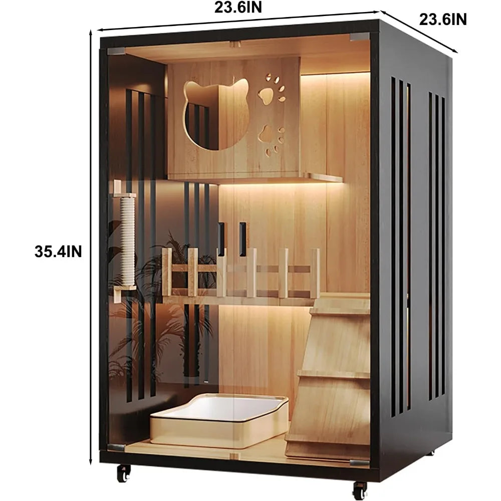 Modern Cat House & Indoor Villa