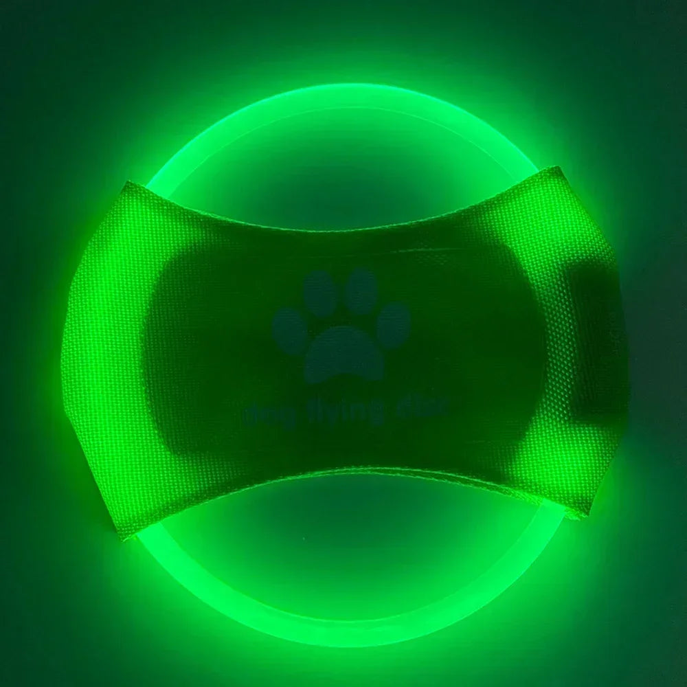 Dog Flying Discs 3 Modes Light Glowing LED