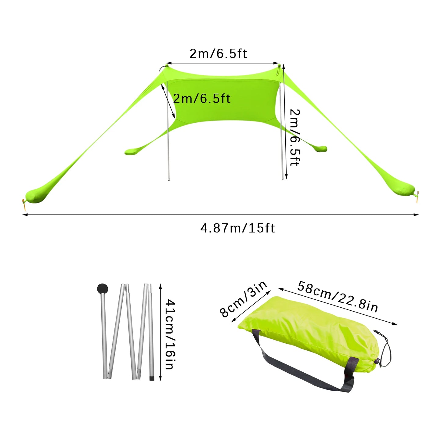 Beach Tent Beach-Stretch-Tent