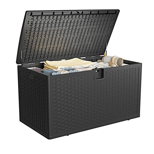 120 Gallon Outdoor Waterproof Lockable Storage Box